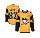Men's Pittsburgh Penguins #87 Sidney Crosby Black 2017 Stadium Series Stitched NHL Jersey