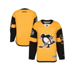 Men's Pittsburgh Penguins Blank Gold 2017 Stadium Series Stitched NHL Jersey