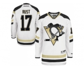 Men's Reebok Pittsburgh Penguins #17 Bryan Rust Premier White 2014 Stadium Series NHL Jersey