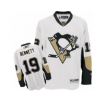 Men's Reebok Pittsburgh Penguins #19 Beau Bennett Authentic White Away NHL Jersey