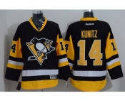NHL Pittsburgh Penguins #14 Chris Kunitz Black Throwback jerseys