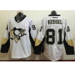 NHL Pittsburgh Penguins #81 Phil Kessel White Away Stitched jerseys