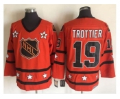 Pittsburgh Penguins #19 Bryan Trottier Orange All Star CCM Throwback Stitched NHL Jersey