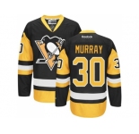 Pittsburgh Penguins #30 Matt Murray Black Alternate Stitched NHL Jersey
