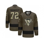 Pittsburgh Penguins #72 Patric Hornqvist Green Salute to Service Stitched NHL Jersey