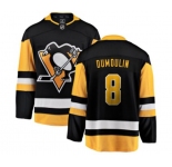 Pittsburgh Penguins #8 Brian Dumoulin Fanatics Branded Black Home Breakaway NHL Jersey