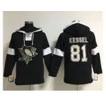 Pittsburgh Penguins #81 Phil Kessel Black Pullover NHL Hoodie