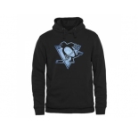 Pittsburgh Penguins Black Rinkside Pond Hockey Pullover Hoodie