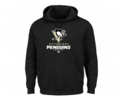 Pittsburgh Penguins Majestic Black Critical Victory VIII Pullover Hoodie