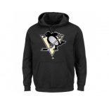 Pittsburgh Penguins Majestic Black Game Reflex Pullover Hoodie