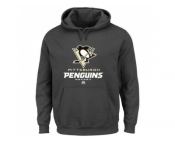 Pittsburgh Penguins Majestic Gray Big & Tall Critical Victory Pullover Hoodie