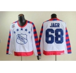 nhl Pittsburgh Penguins #68 Jagr all star 75th Anniversary white CCM