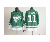 nhl jerseys pittsburgh penguins #11 staal green
