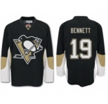 nhl jerseys pittsburgh penguins #19 beau bennett black