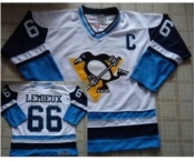 nhl jerseys pittsburgh penguins #66 lemieux white[2013 new patch C]