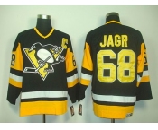 nhl jerseys pittsburgh penguins #68 jagr black[2011 new]