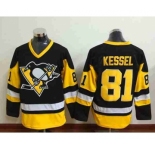 nhl jerseys pittsburgh penguins #81 kessel black-yellow[kessel]