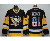 nhl jerseys pittsburgh penguins #81 kessel black[national flag version][kessel]