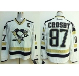 nhl jerseys pittsburgh penguins #87 crosby white[2014 new stadium]
