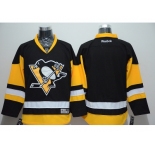 nhl jerseys pittsburgh penguins blank black-yellow