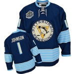 nhl pittsburgh penguins #1 johnson blue [2011 winter classic]