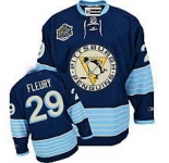 nhl pittsburgh penguins #29 fleury blue [2011 winter classic]