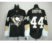 nhl pittsburgh penguins #44 orpik black