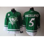 nhl pittsburgh penguins #5 engelland green [2011 new]