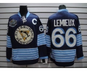 nhl pittsburgh penguins #66 lemieux blue [2011 winter classic]