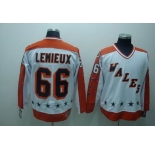 nhl pittsburgh penguins #66 lemieux white[ccm] all star