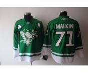 nhl pittsburgh penguins  #71 evgeni malkin  green [2011 new]
