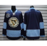 nhl pittsburgh penguins blank blue [2011 winter classic]
