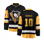 Youth Pittsburgh Penguins #10 Ron Francis Fanatics Branded Black Home Breakaway NHL Jersey
