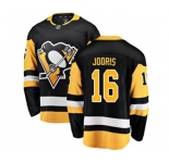 Youth Pittsburgh Penguins #16 Josh Jooris Authentic Black Home Fanatics Branded Breakaway NHL Jersey