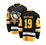 Youth Pittsburgh Penguins #19 Derick Brassard Authentic Black Home Fanatics Branded Breakaway NHL Jersey