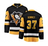 Youth Pittsburgh Penguins #37 Carter Rowney Fanatics Branded Black Home Breakaway NHL Jersey