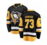 Youth Pittsburgh Penguins #73 Jack Johnson Authentic Black Home Fanatics Branded Breakaway NHL Jersey