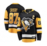 Youth Pittsburgh Penguins #87 Sidney Crosby Fanatics Branded Black Home Breakaway NHL Jersey
