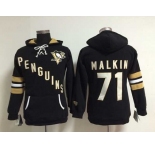 women nhl jerseys pittsburgh penguins #71 malkin black[pullover hooded sweatshirt]