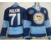women nhl jerseys pittsburgh penguins #71 malkin blue