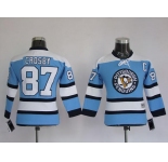 youth nhl pittsburgh penguins #87 crosby blue