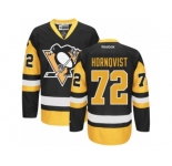 Women's Reebok Pittsburgh Penguins #72 Patric Hornqvist Premier Black Gold Third NHL Jersey