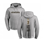NHL Adidas Pittsburgh Penguins #7 Paul Martin Ash Backer Pullover Hoodie