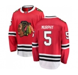 Chicago Blackhawks #5 Connor Murphy Fanatics Branded Red Home Breakaway NHL Jersey