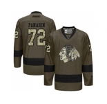 Chicago Blackhawks #72 Artemi Panarin Green Salute to Service Stitched NHL Jersey