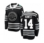 Men's Chicago Blackhawks #14 Chris Kunitz Black 2019 Winter Classic Fanatics Branded Breakaway NHL Jersey
