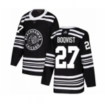 Men's Chicago Blackhawks #27 Adam Boqvist Authentic Black Alternate Hockey Jersey
