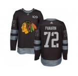 Men's Chicago Blackhawks #72 Artemi Panarin Black 1917-2017 100th Anniversary Stitched NHL Jersey