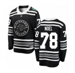 Men's Chicago Blackhawks #78 Nathan Noel Black 2019 Winter Classic Fanatics Branded Breakaway NHL Jersey