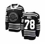 Men's Chicago Blackhawks #78 Nathan Noel Black Alternate Fanatics Branded Breakaway Hockey Jersey